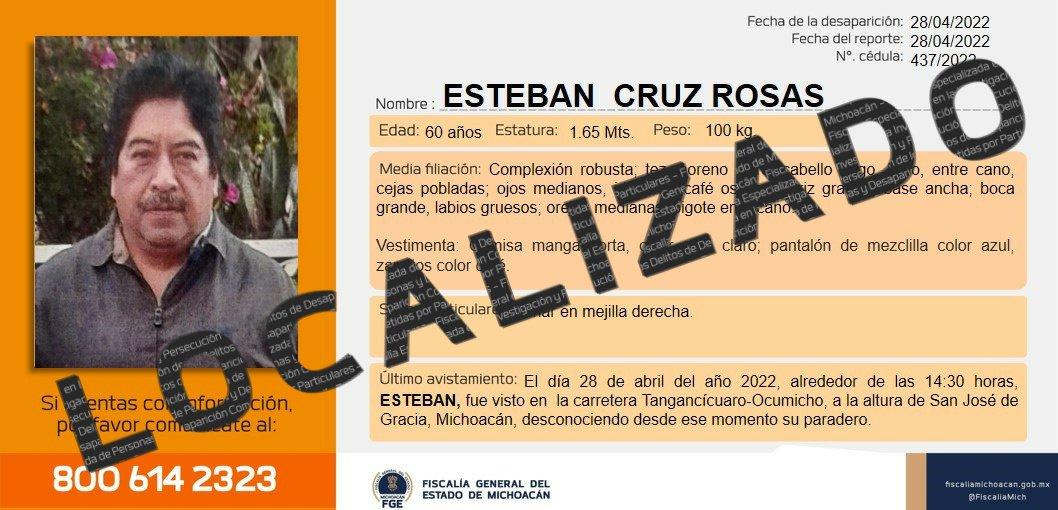 Autoridades liberan con vida a Esteban Cruz, locutor de una radio comunitaria en Michoacán