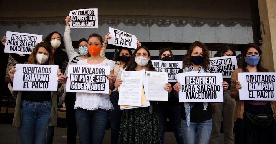 Activistas e integrantes de Movimiento Ciudadano promueven juicio político contra Félix Salgado