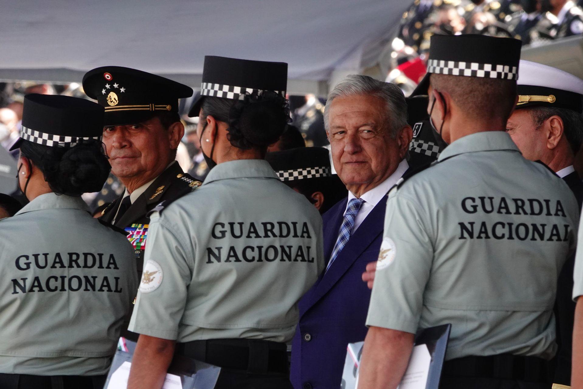 Cámara de Diputados recibe iniciativa preferente de AMLO sobre Guardia Nacional