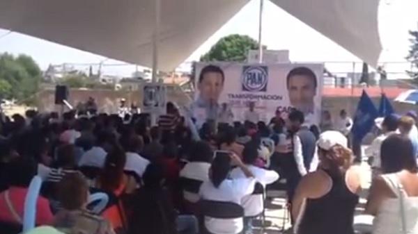 Esposa de Moreno Valle llama a no votar por los ‘guapos’