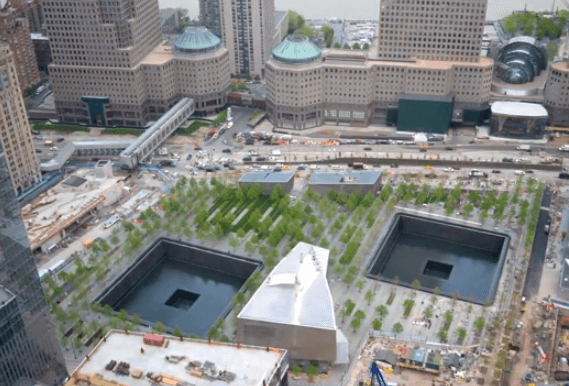Así se construyó el Museo Memorial del 11 de septiembre (timelapse)