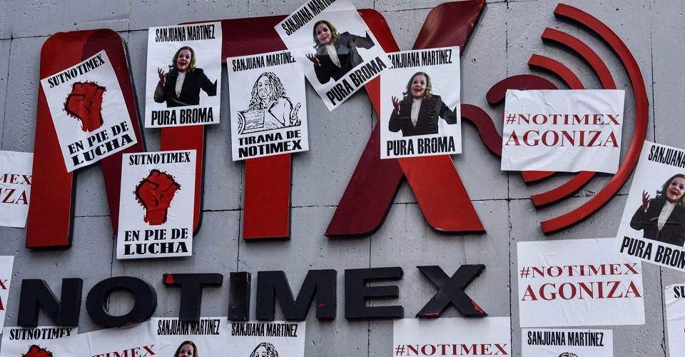 Ordenan a Notimex parar labores y respetar huelga de su sindicato; son argucias legales, dice la agencia