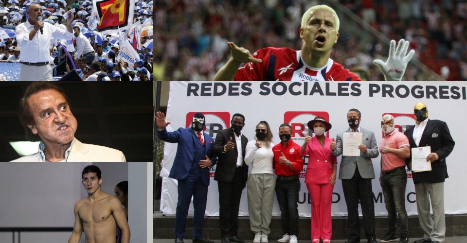 Se busca cargo: actores, exfutbolistas y cantantes van con partidos por un lugar en la boleta