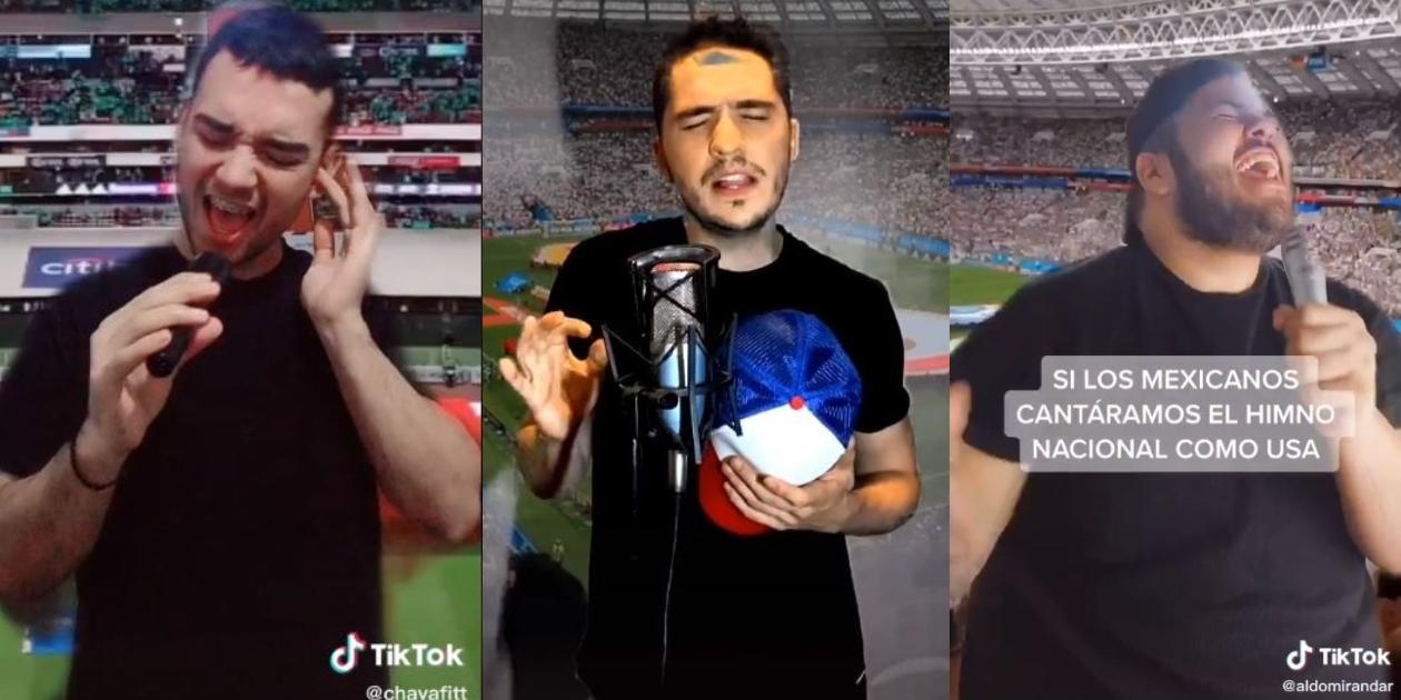 Llega el *himno nacional al estilo gringo* y no faltan los ofendidos