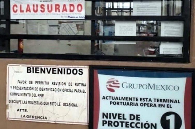 Profepa clausura terminal de Grupo México por derrame de ácido sulfúrico en Mar de Cortés