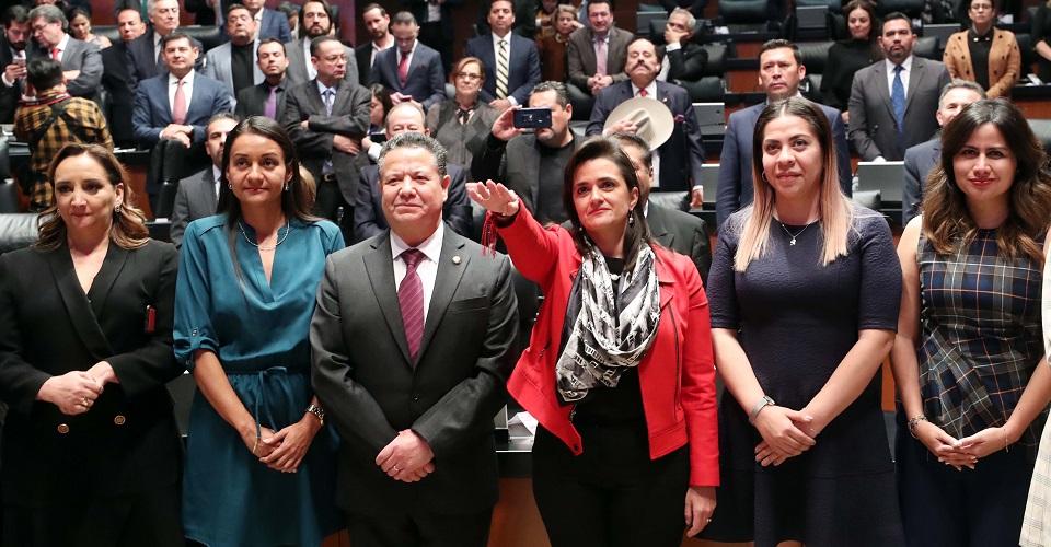 El Senado elige a Margarita Ríos-Farjat, titular del SAT, como ministra de la Suprema Corte