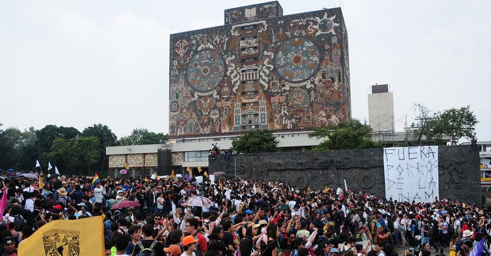 La UNAM expulsa a otra estudiante por hechos violentos en CU; ya suman 27