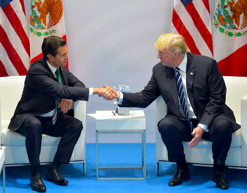 Trump y Peña de nuevo cara a cara: EU insiste que México pague el muro