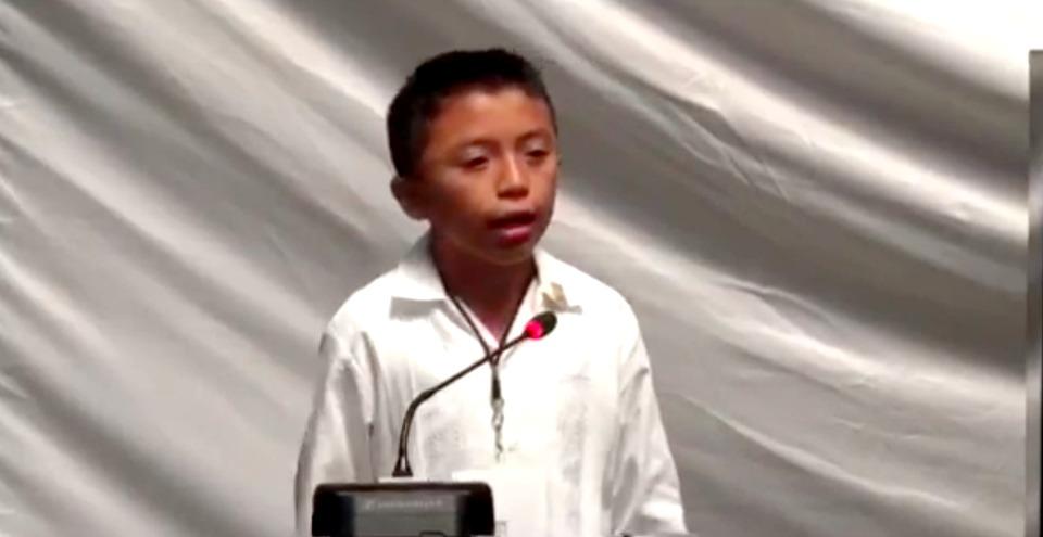 ¿Qué hacen nuestras autoridades? Las frases de un niño contra Borge y la corrupción en QRoo