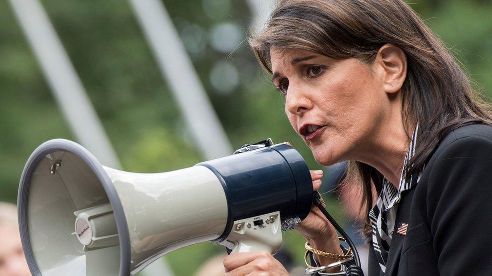 El mensaje sobre Venezuela de la embajadora de EE.UU. ante la ONU Nikki Haley: “Continuaremos hasta que Maduro se vaya”