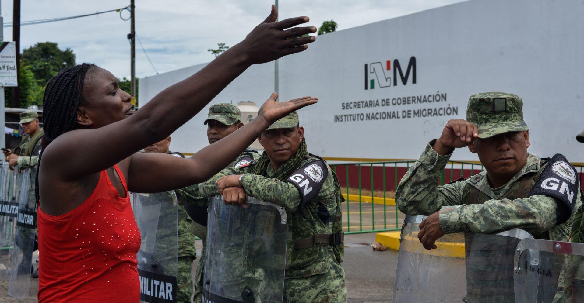 Muñoz Ledo acusa maltrato a migrantes y que la visita que organizó el INM para diputados fue una burla