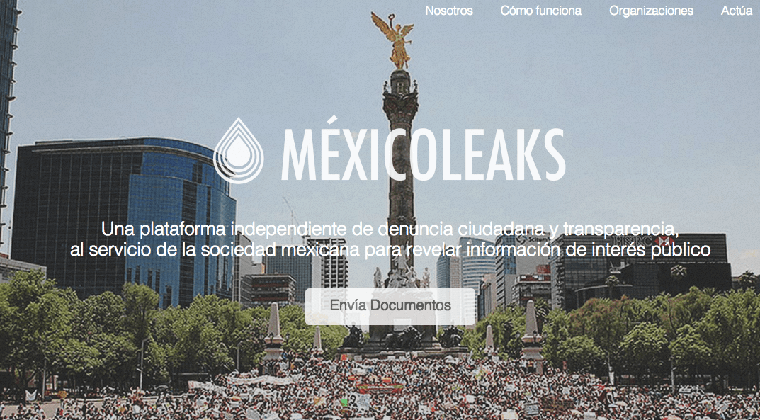 Nace Méxicoleaks, una plataforma independiente para combatir la corrupción