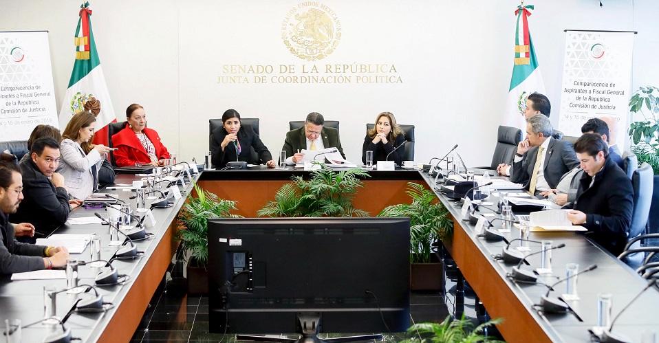 Senado aprueba el listado de 10 finalistas para ser fiscal general