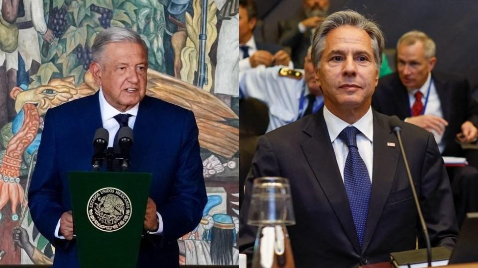AMLO tendrá reunión de trabajo con Blinken; hablarán sobre T-MEC y migrantes
