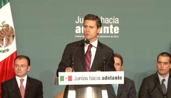 Peña Nieto busca pactar con la izquierda