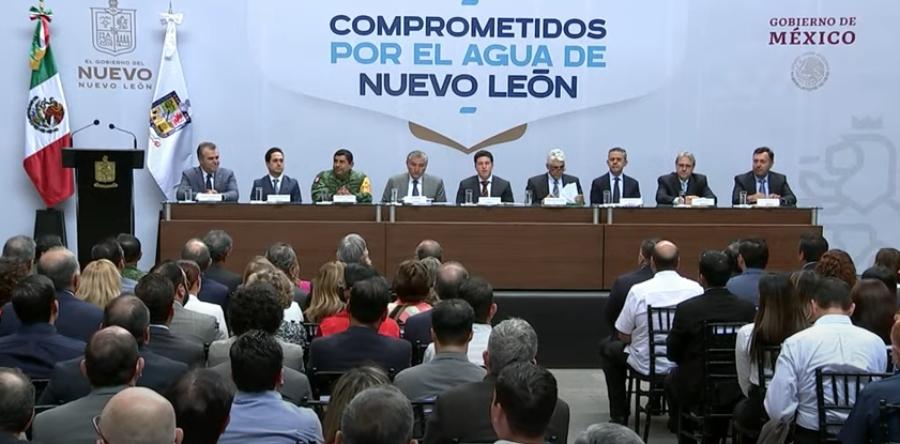 Para combatir crisis de agua en Nuevo León, anuncian construcción de acueducto Cuchillo