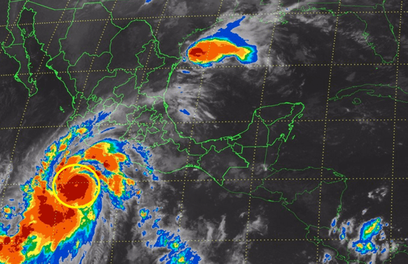 Huracán ‘Patricia’ ya es categoría 5