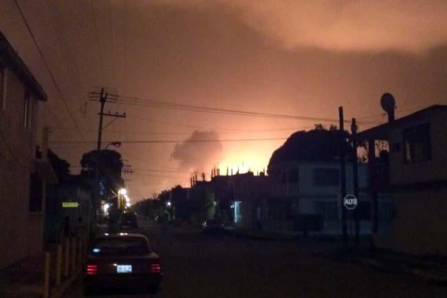 Se registra explosión en refinería de Tamaulipas