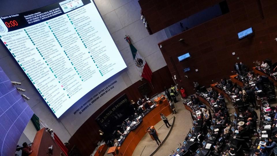 Senado aprueba Ley de Revocación de Mandato con modificación en la pregunta
