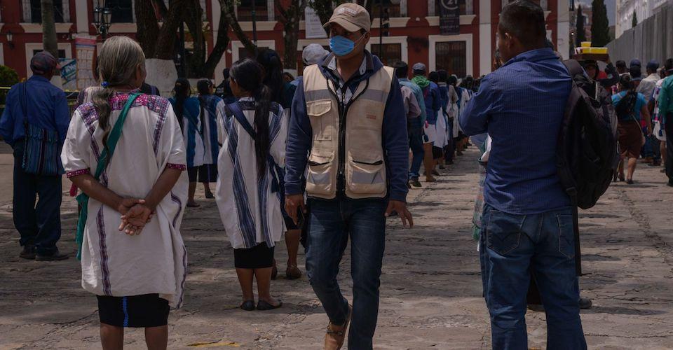 San Juan Cancuc, un poblado indígena de Chiapas que rechaza vacunarse contra el COVID