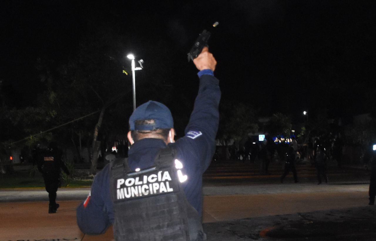 Procesan a 11 policías que dispararon en la marcha de #JusticiaParaAlexis en Quintana Roo