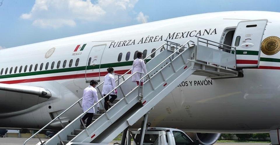 Hay dos ofertas por el avión presidencial, una incluye pago con equipo médico, dice AMLO