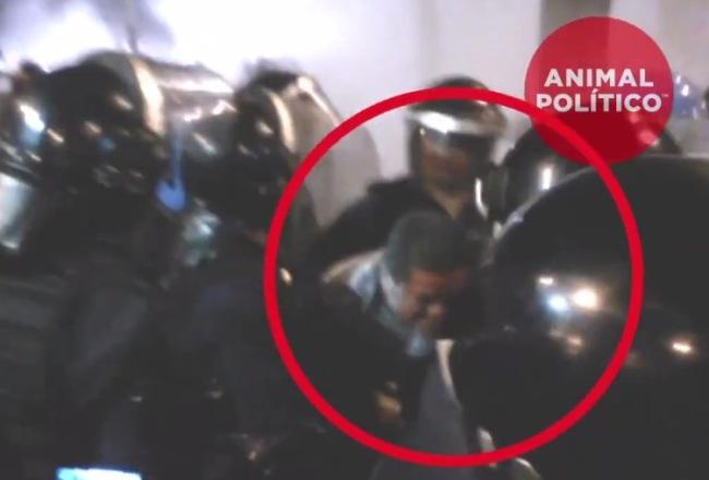 Video prueba que funcionario del GDF participó en disturbios del #1dmx