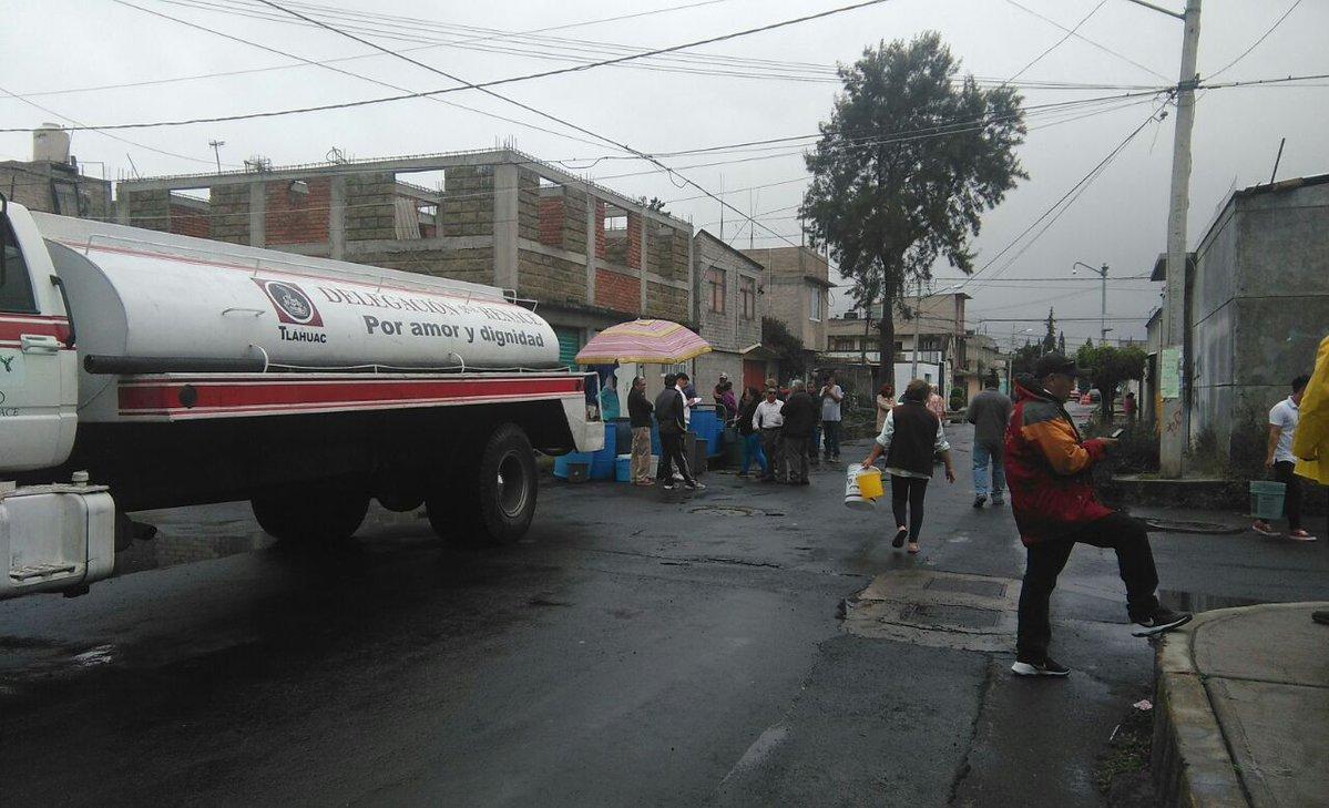 Sismo dejó sin agua y en crisis al sur-oriente de la Ciudad de México
