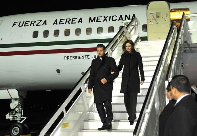 Peña Nieto aterriza en Turquía para visita de Estado