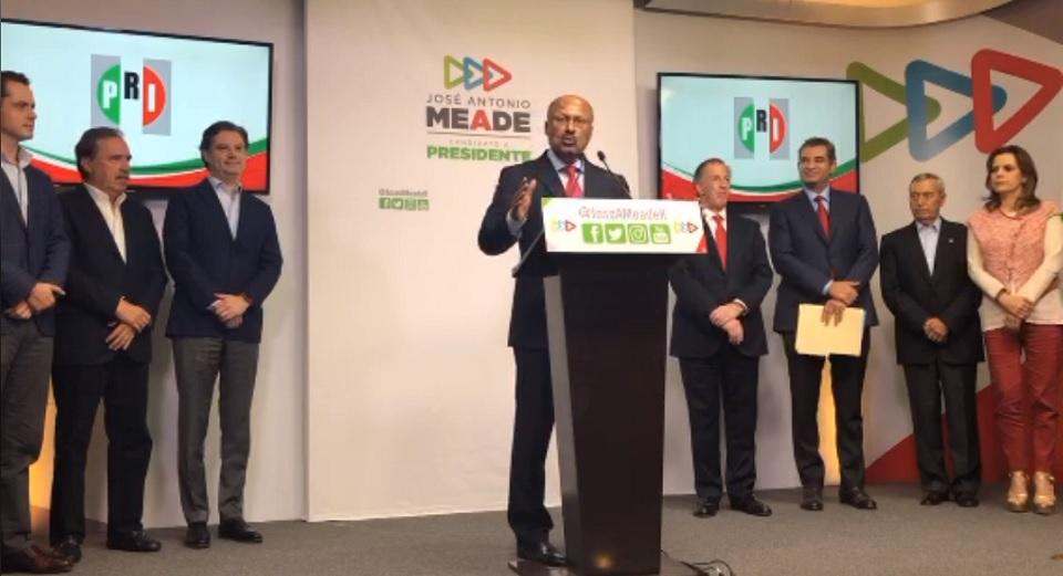 Enrique Ochoa, fuera de la dirigencia del PRI; René Juárez queda como presidente provisional del partido