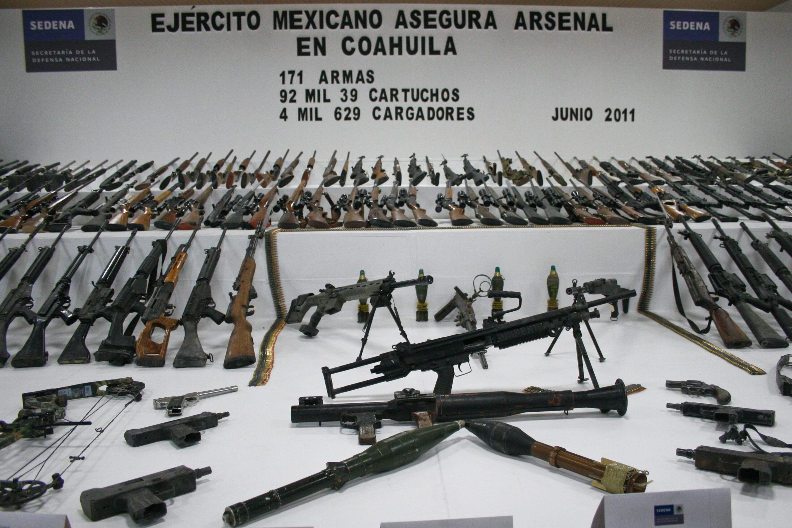 México, entre los países que más armas importan: @SmallArmsSurvey