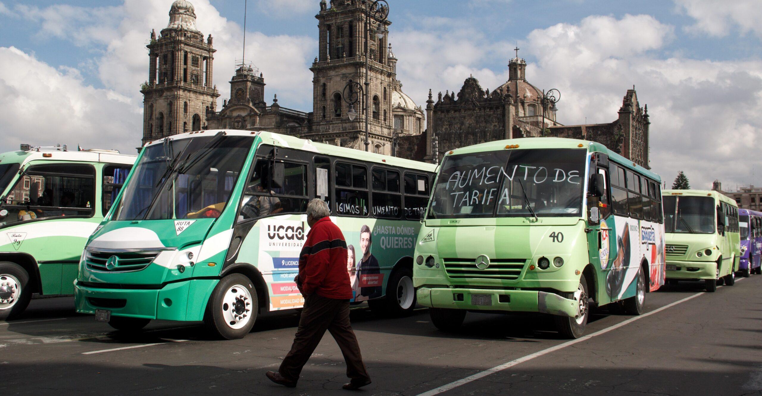 ¿Qué piden los transportistas y qué exigencias del gobierno de CDMX rechazan?