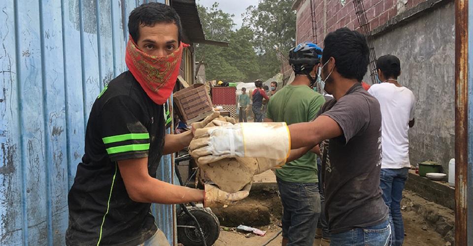 San Antonio Alpanocan, comunidad llena de ayuda ciudadana y sin apoyo del gobierno tras el sismo