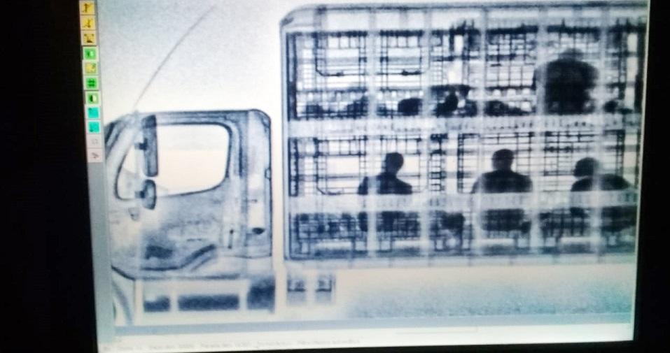 Detectan con rayos X a 51 migrantes dentro de un camión en Zacatecas