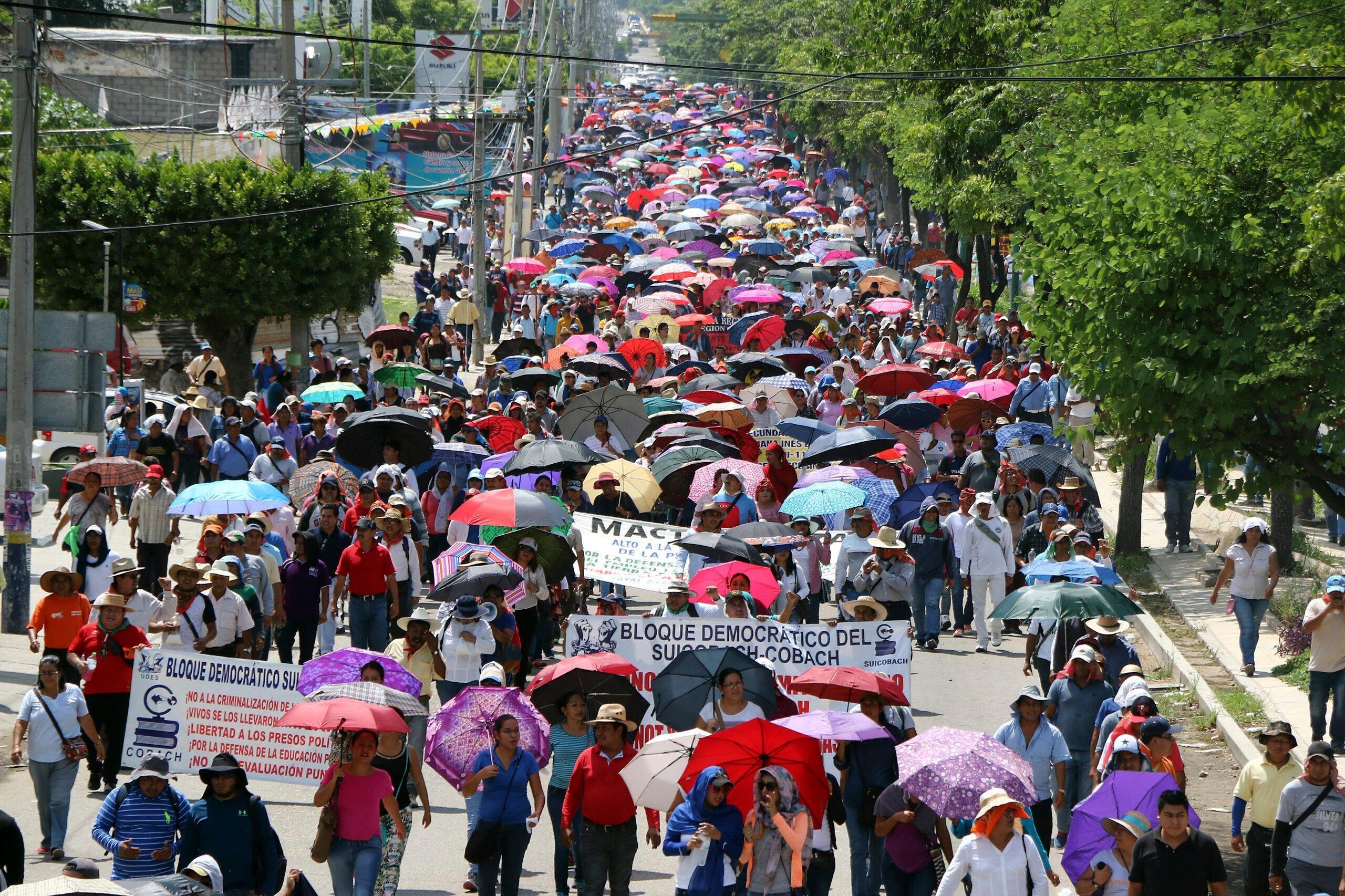 Sección 7 de la CNTE advierte que no habrá regreso a clases en Chiapas hasta derogar la reforma educativa