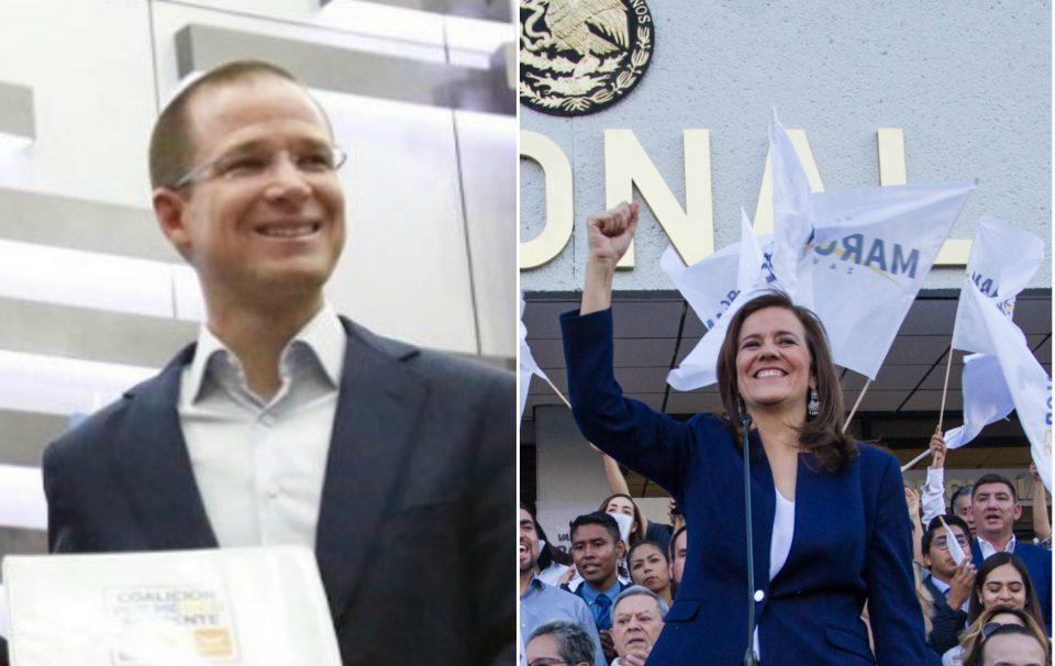 Convierten el registro de Anaya en mitin; Margarita anuncia que no recibirá financiamiento público