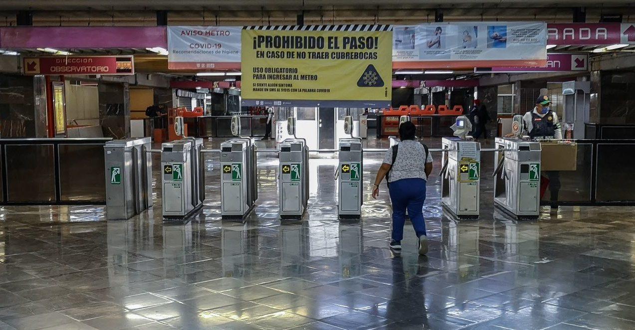 Movilidad vehicular y en transporte de CDMX baja hasta 80% por pandemia