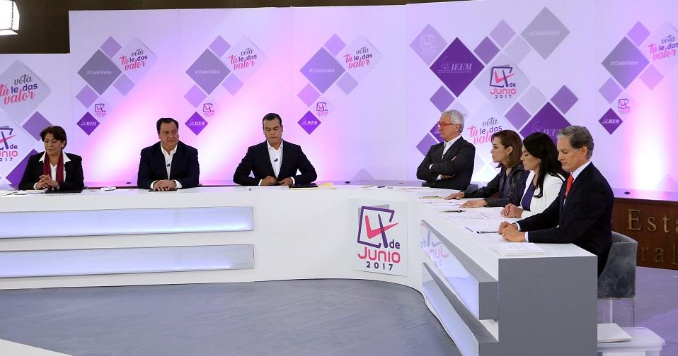 Diezmo, Higa, OHL: acusaciones de corrupción predominan en el primer debate por el Edomex