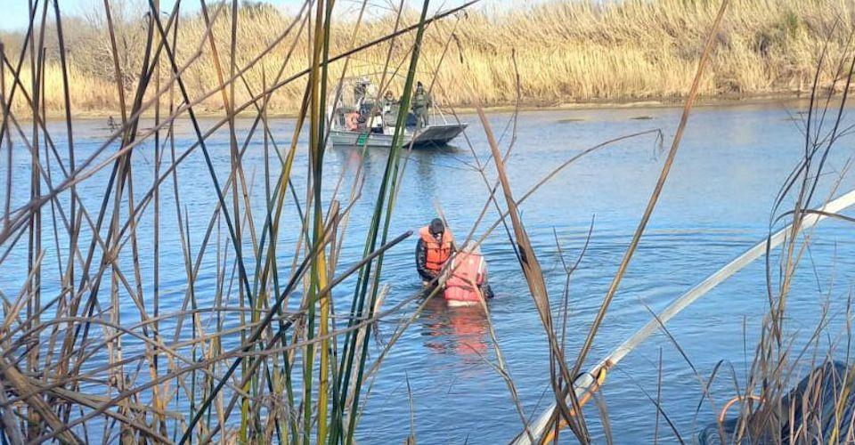 Migración encuentra cuerpo de niña venezolana en el Río Bravo