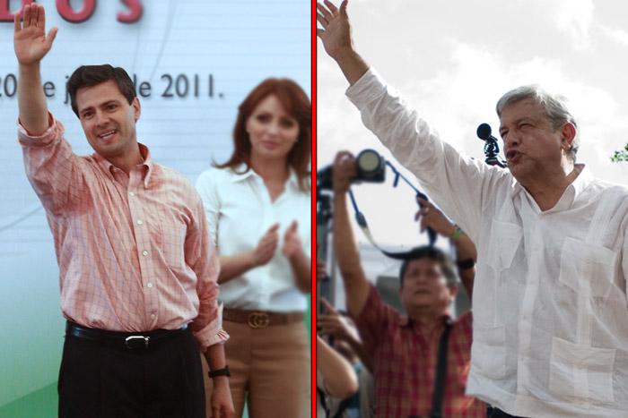 AMLO y Peña Nieto, <br>sus efectos en la elección de Tabasco