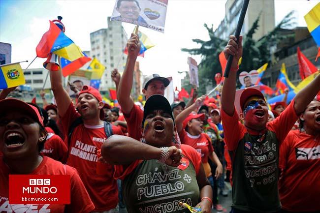 En fotos: el fin de la campaña presidencial en Venezuela