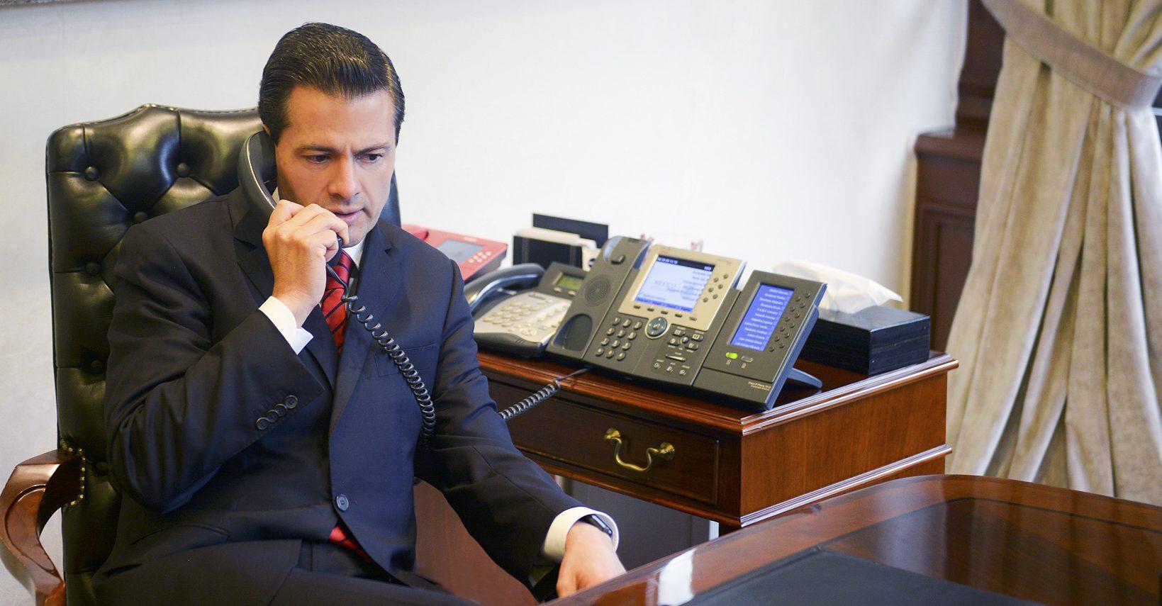 Peña dice que acordó con Trump no hablar más del muro; EU omite ese acuerdo