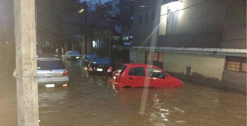 ¿Afectado por la lluvia? Así fue la tormenta histórica que inundó el sur de la CDMX