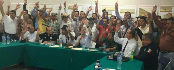 Autodefensas entregarán armas largas en las próximas dos semanas