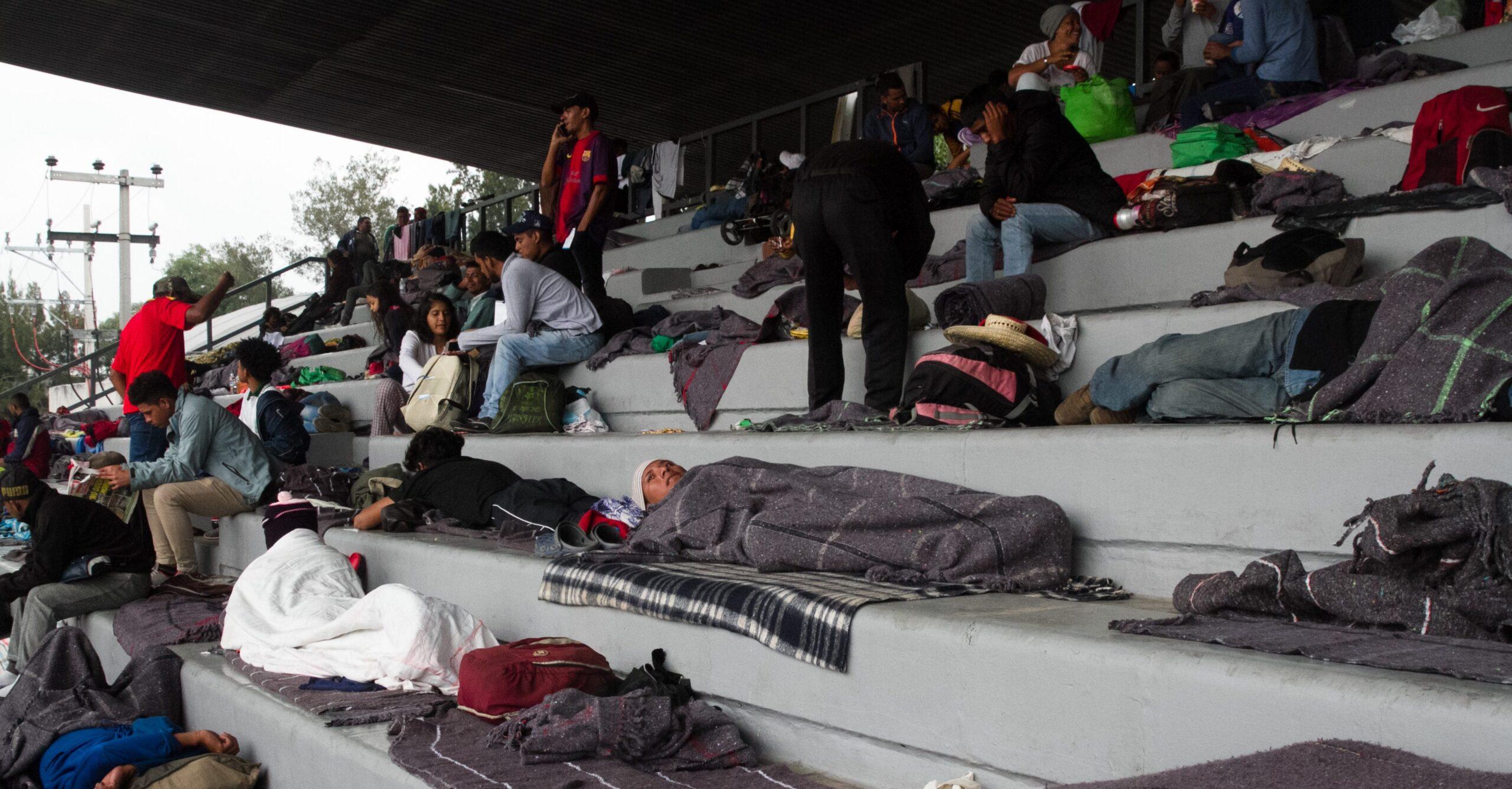 2 mil 200 migrantes son atendidos en albergue de CDMX; se espera el doble esta semana