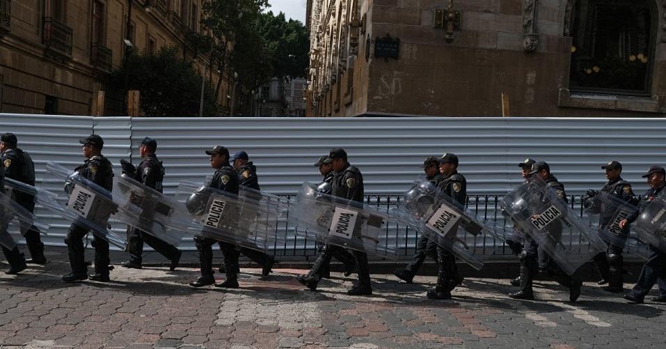 Policías tendrán número de identificación visible durante marchas en CDMX