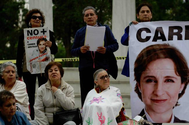 Aristegui acusa a MVS de censura en el tema Casa Blanca; “falso”, responde la empresa