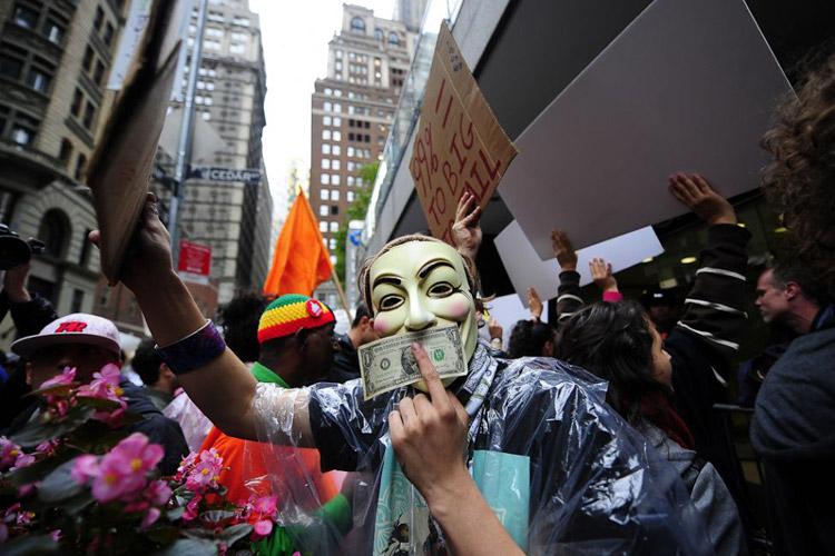 Renace Occupy Wall Street con apoyo a afectados por Sandy