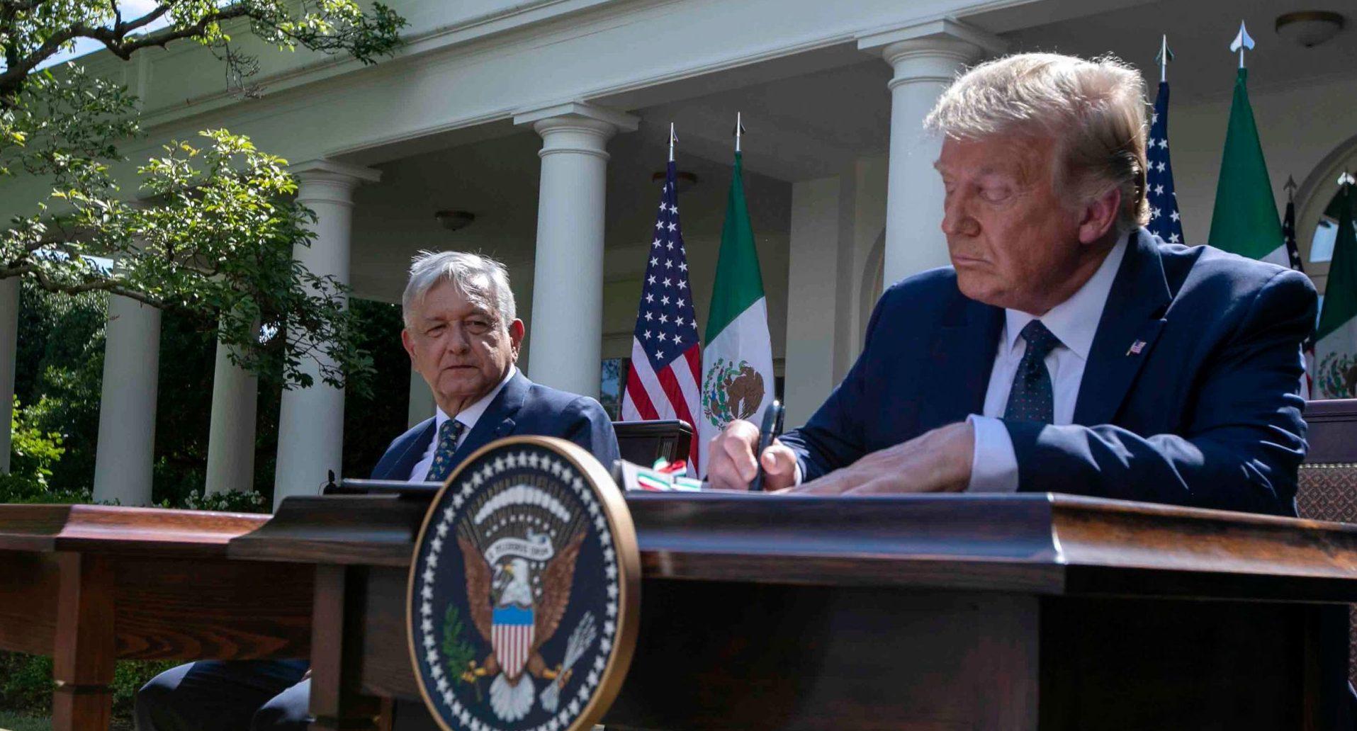No voy a confrontarme por el muro, nos conviene ser amigos de Trump, dice AMLO