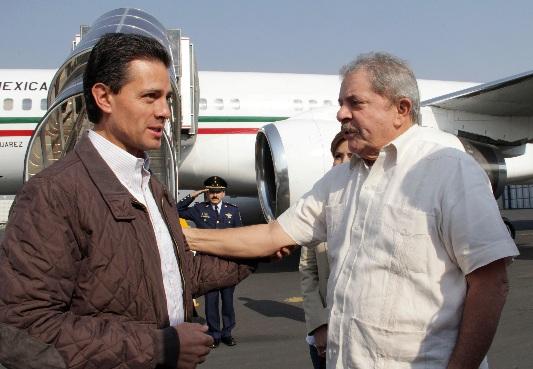 “México y Brasil no están en competencia”: Peña a Lula